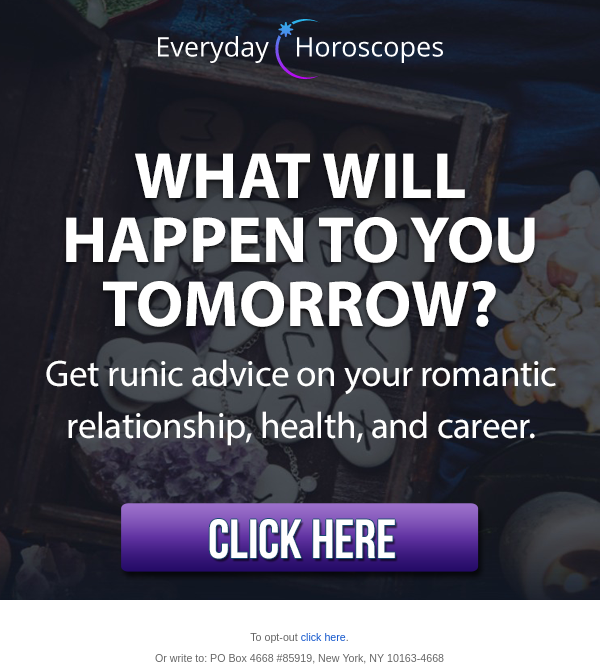 Everyday Horoscopes Display Ad